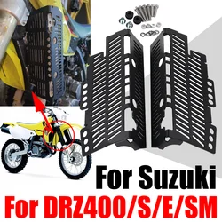 For Suzuki DRZ400 DRZ400E DR-Z DRZ 400 E DRZ 400E Motorcycle Accessories Radiator Grille Guard Grill Protection Cover Protector