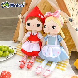 Metoo-Poupées en peluche Alice Maid Angela Butter pour enfants, jouets en peluche authentiques, compagnon de jeu de dessin animé pour bébé, cadeau d'anniversaire pour enfants, 41cm