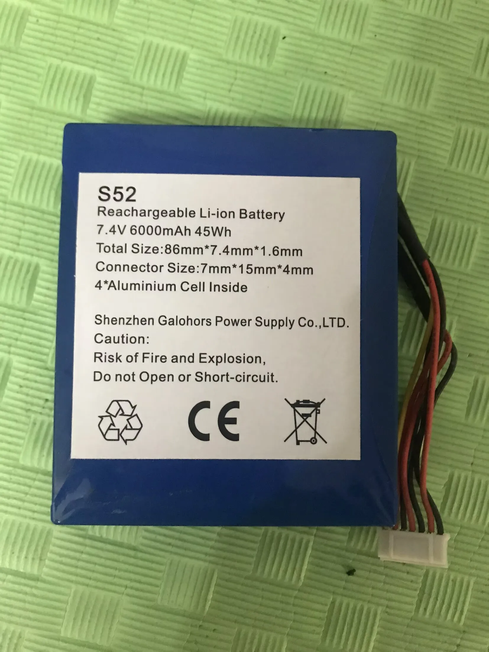 

Литий-полимерный аккумулятор 7,4 В для электронных устройств, низкая цена, высокое качество