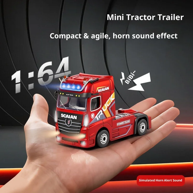 

Модель радиоуправляемого контейнеровоза Weili 6408 Scaian 1 в масштабе 1:64 с телескопической стрелой для любителей коллекционирования