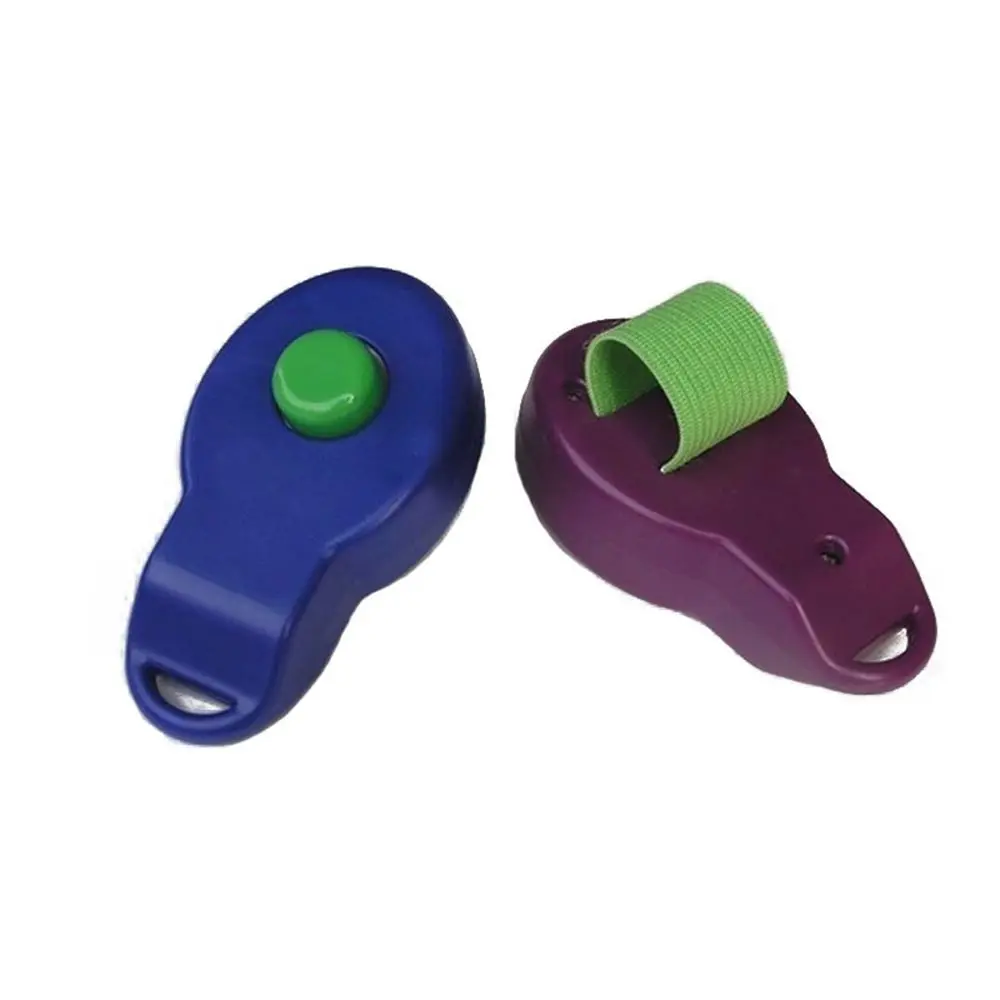 Training Ultrasonic Puppy with Finger Holder Sounder Whistles Pet Product Clicker Training