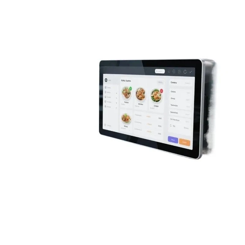 Kitchen touch screen waterproof and heat-resistant multifunctional commercial display