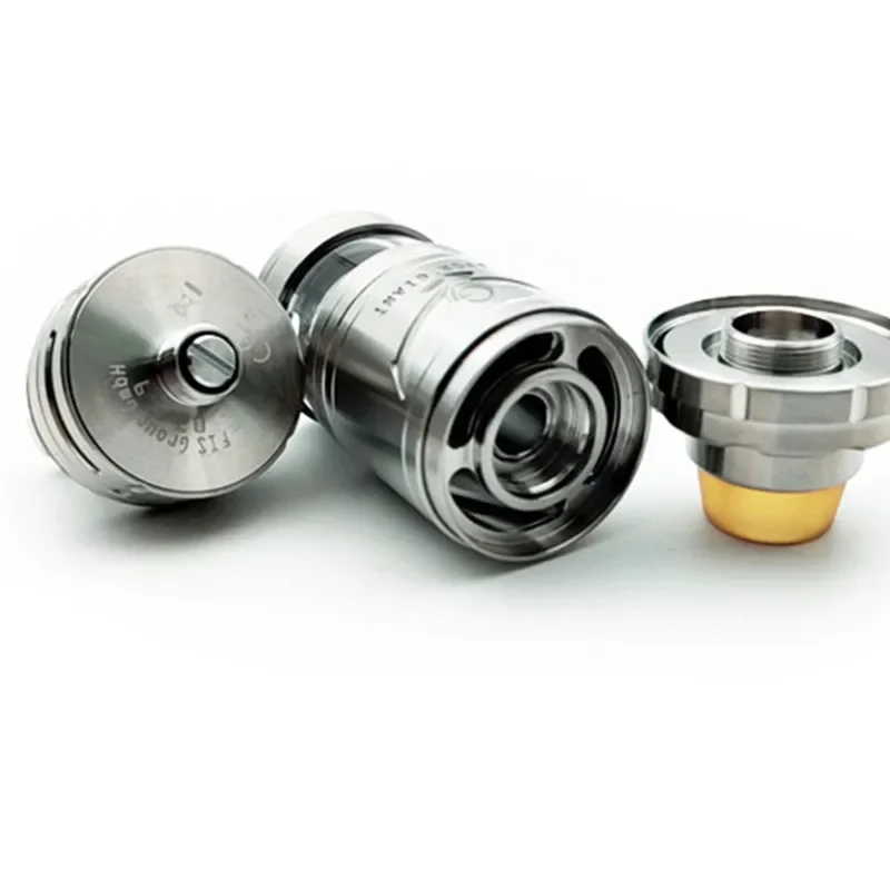 蒸気ジャイアント V6S RTA 再構築可能なアトマイザー 23 ミリメートル 5.5 ミリリットル 7 ミリリットル 316SS エアフロー調整可能なシングルコイルビルド Vape タンク VS Taifun GTIV rta