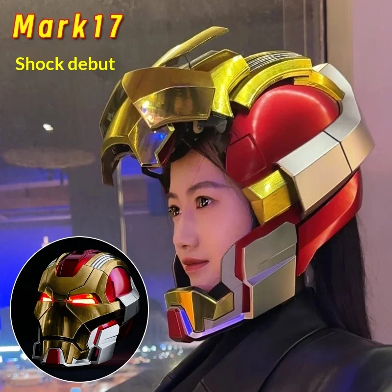 アベンジャーズ 1/1 アイアンマン Mk5 Mk50 Mk17 ヘルメット 着用可能