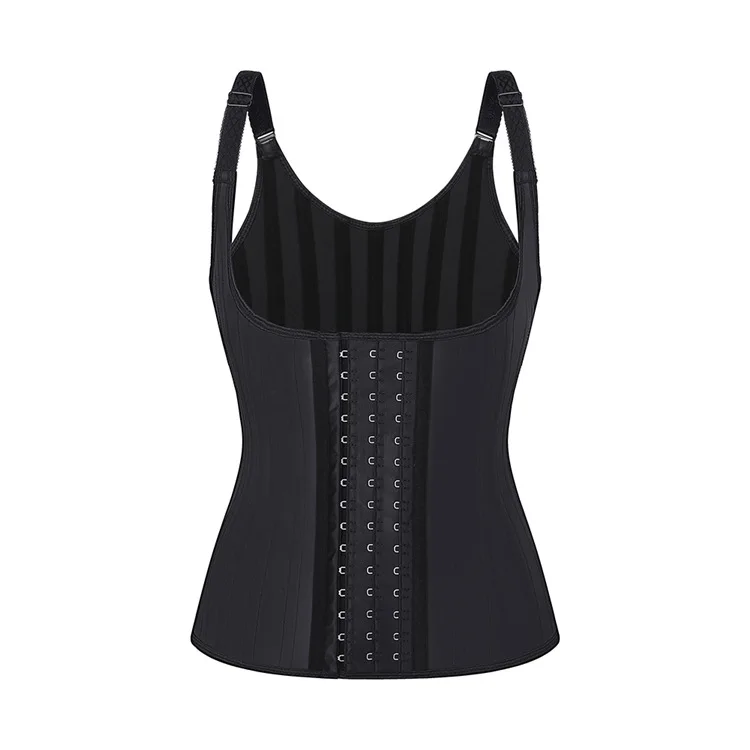 

Waist Chincer Sport Shapewear Shoulder Straps Underbust Corset Gather Tighten Female Corsets Rubber Base cBlack Waist Trainer