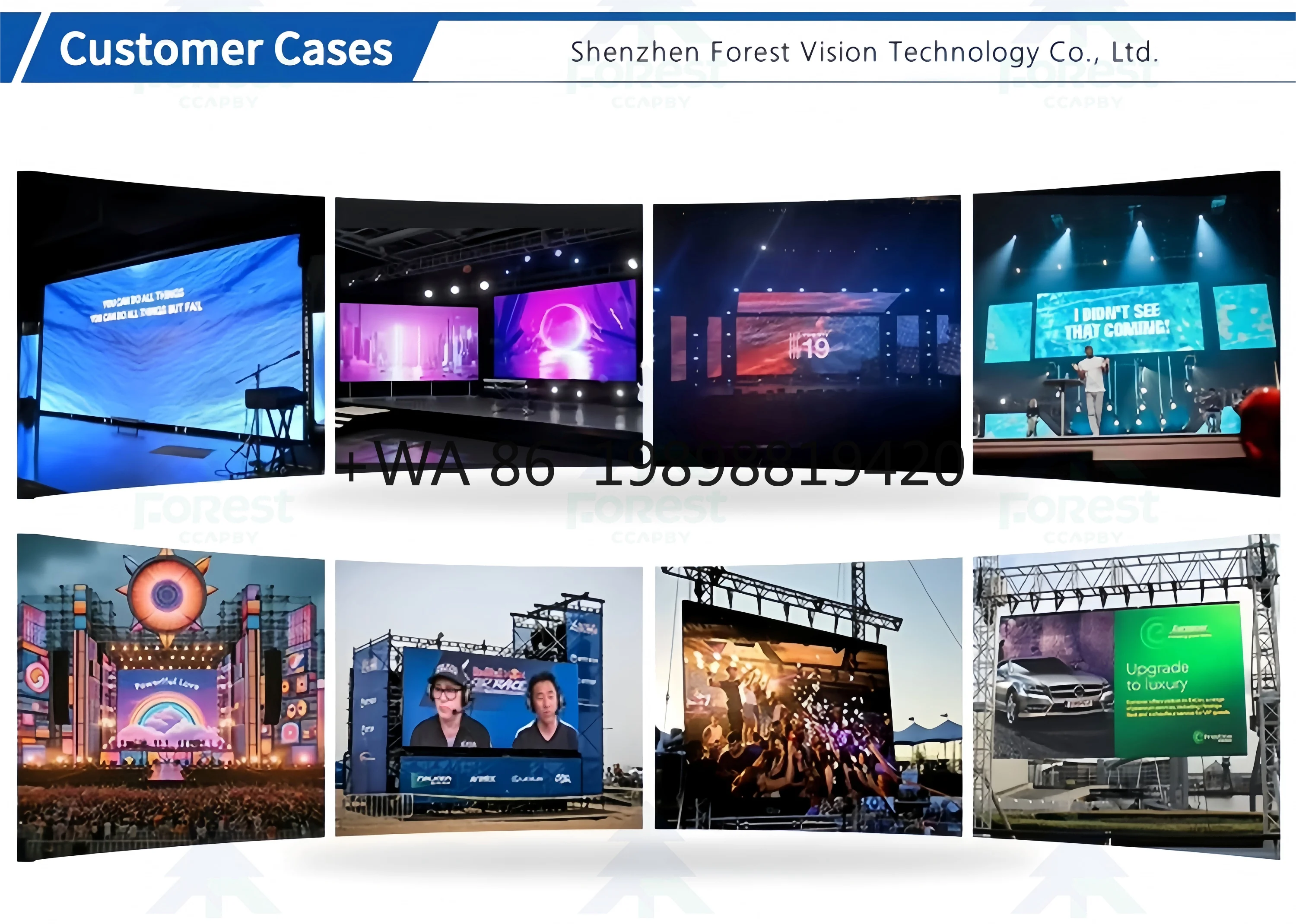 

Outdoor High-resolution P4.81 Rental LED Wall, Concert Stage Background and Wedding Party LED Display Screen