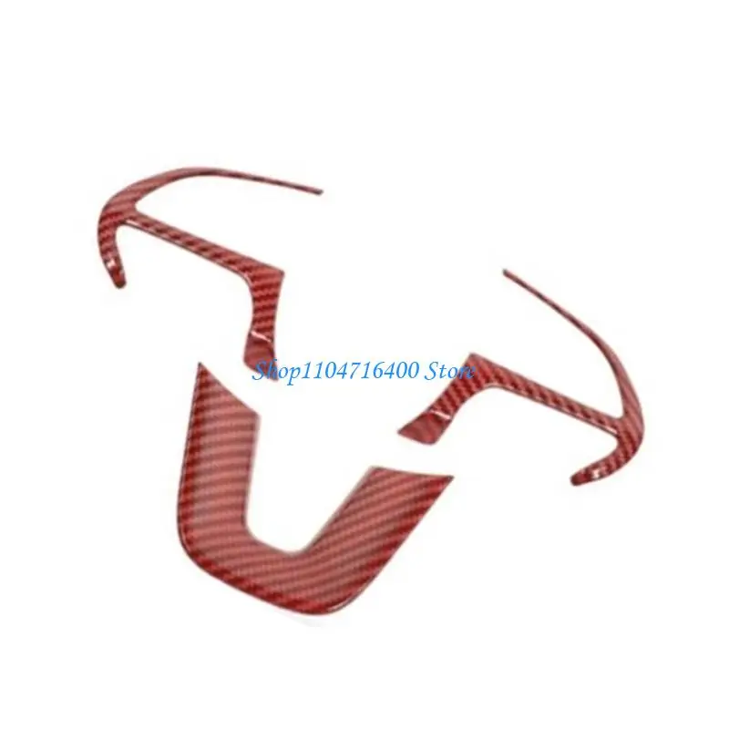 

y1gd Car Accessories Interior Steering Wheel Frame Cover Molding Trims Car Styling