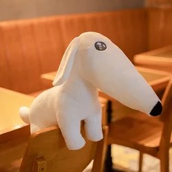 40/60CM Long Nose Dog Stuffed Animals Borzoi Dog Plush Toy Soft Puppy Plush for Kids Girls Boys Baby Birthday Gift