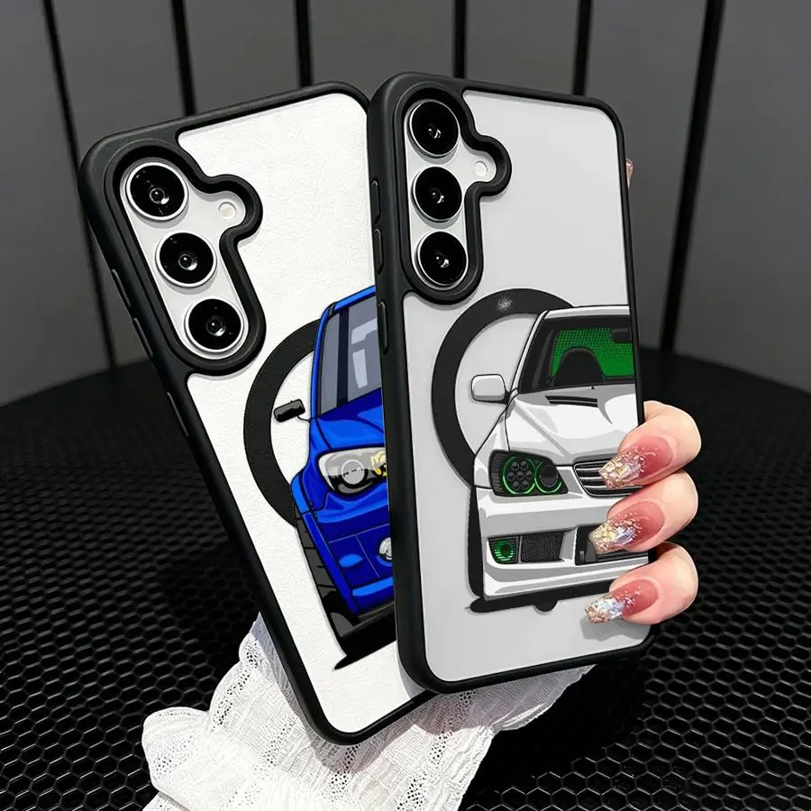 Japan JDM Sports Cars Phone Cover Case for Samsung Galaxy A57 A36 A27 M17 A25 F17 A26 A17 A35 A37 A16 A15 A56 A55 A54
