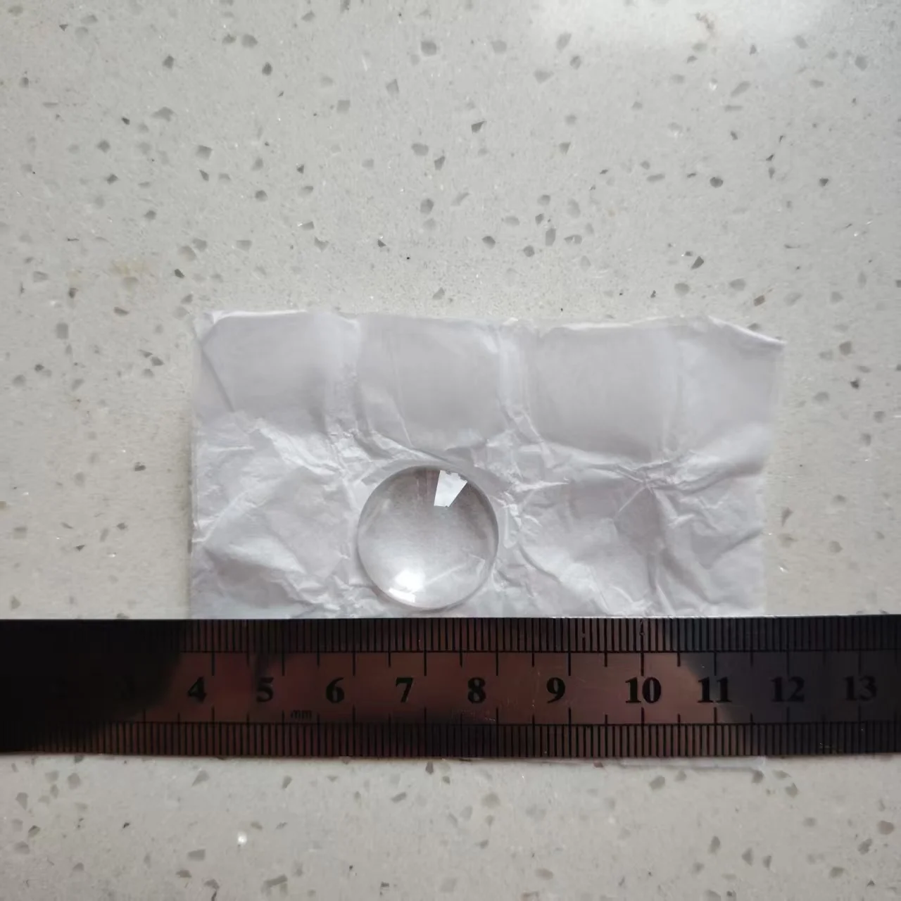 Dia.20mm Silicate K9 Optical Glass Plano Convex Lens Focal Length F25 F30 F40 F50 F60 F80 F100mm DIY Focusing Condenser Lens