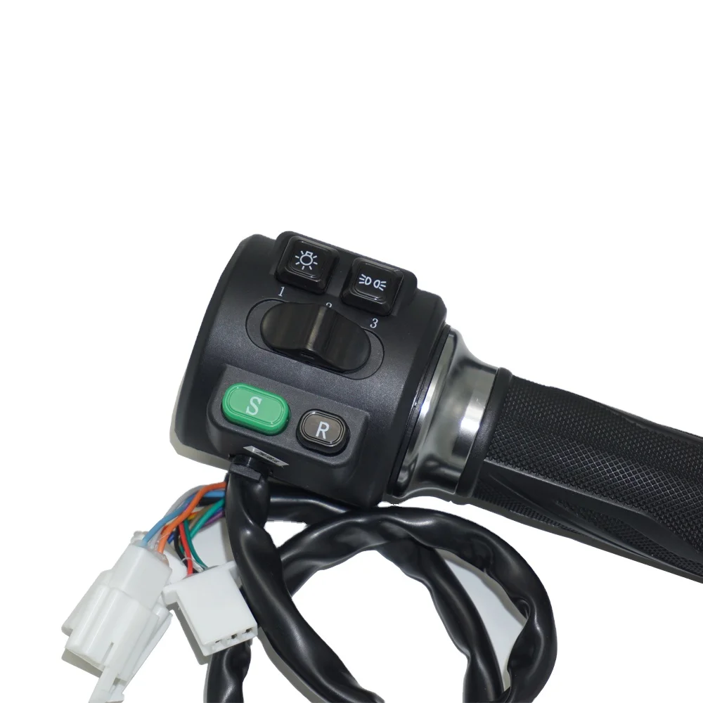 

Z6 Parking Reverse Sport 3 Slide Mode Switch Combination Switch Full Twist Throttle for M3 M6 Z6 E-motorbike
