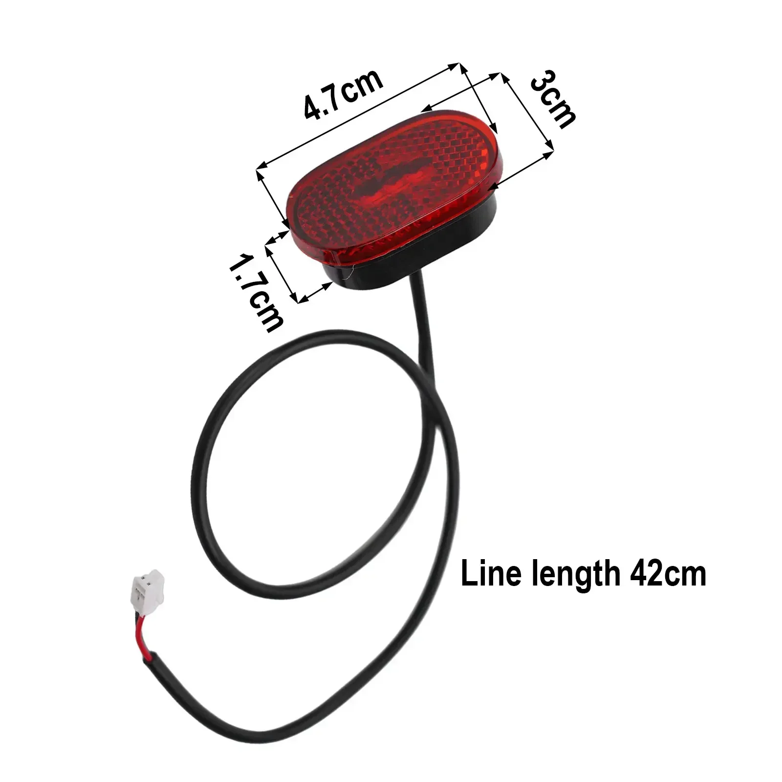 1pc Taillight Electric Scooter Rear TailLight Lamp LED Brake Light For-Ninebot E25 E45 E22D Electric Scooters Accessories