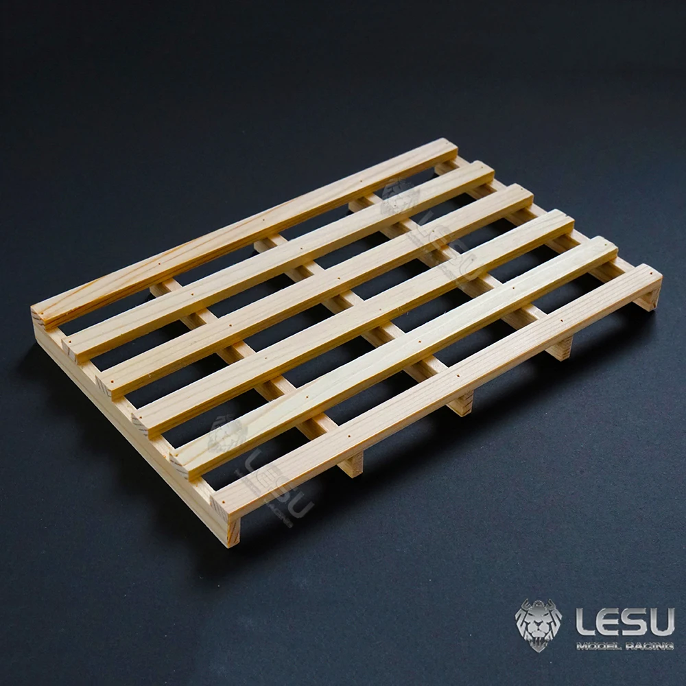 

Lesu Toucanhobby DIY Wooden Pallet Support Plate for 1/14 RC Hydraulic Forklift Aoue LD160S