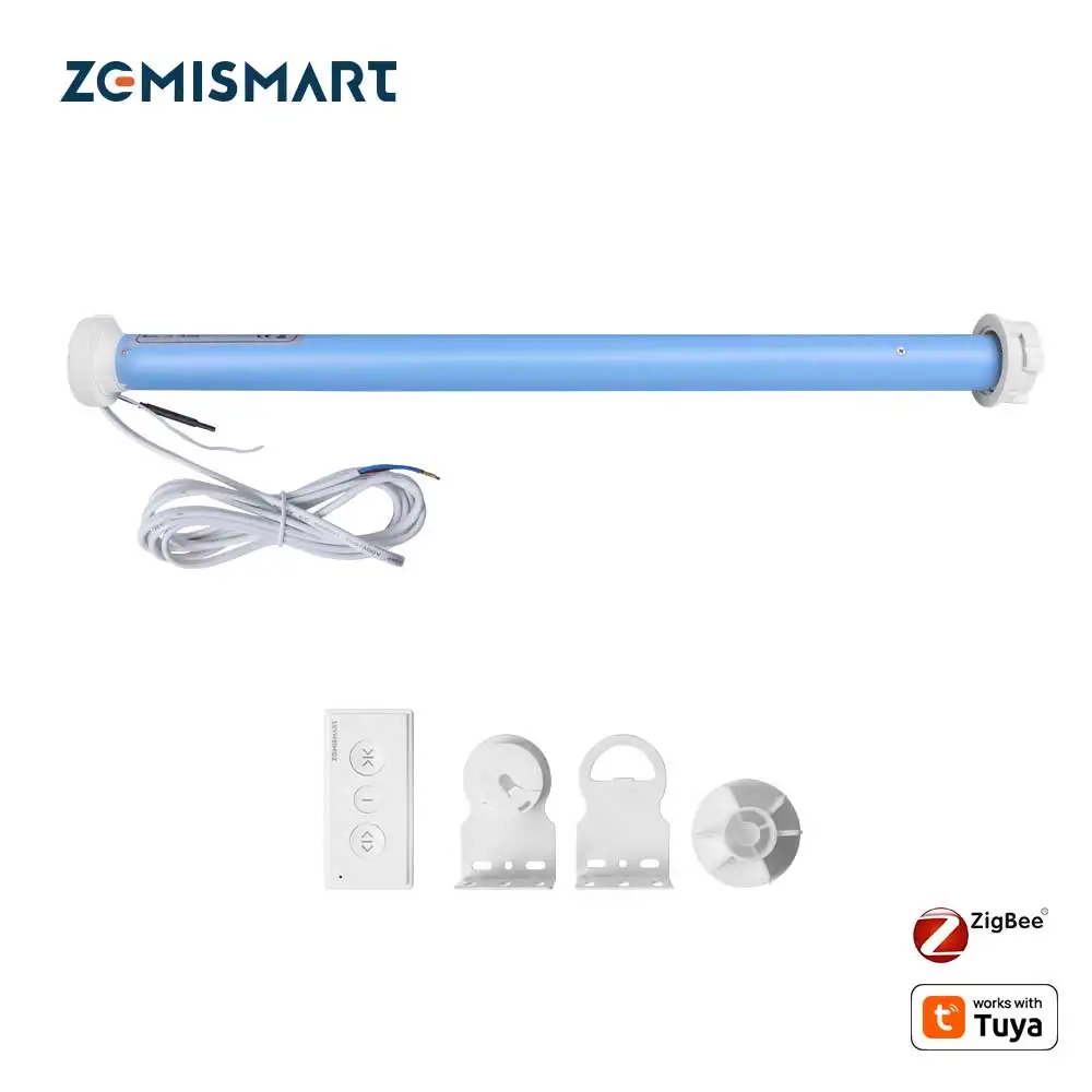 Zemismart Tuya Zigbee Roller Shade Motor 38mm Tube motore elettrico asta otturatore Alexa Google Home Voice Control Smartthings