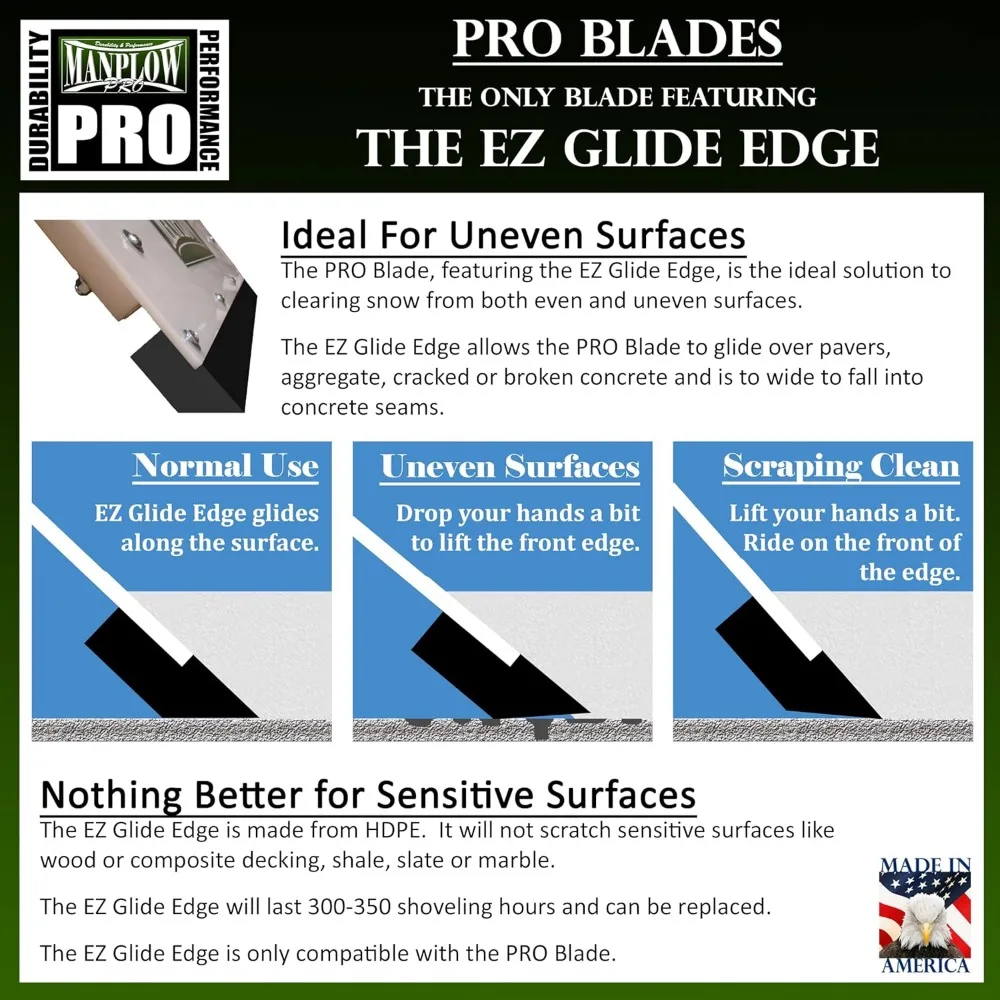 أداة دفع الثلج شديدة التحمل مقاس 24 بوصة لحلول التصفية الشتوية الاحترافية