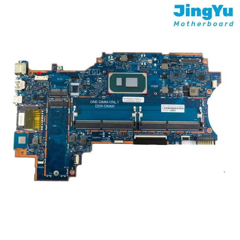 

For HP X360 14-DW Laptop Mainboard 6050A3202801 Notebook Motherboard CPU Gold 7505 I3 I5 I7 10/11th Gen UMA