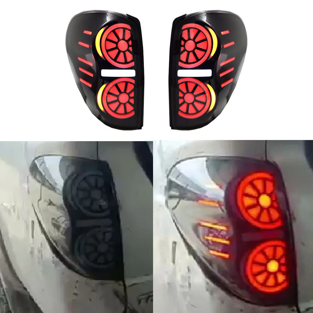 

Car Tail light Modified Led Tail Light Assembly For 2005-2014 Mitsubishi Triotn L200 Rear Lamp DRL Brake Signal Reverse