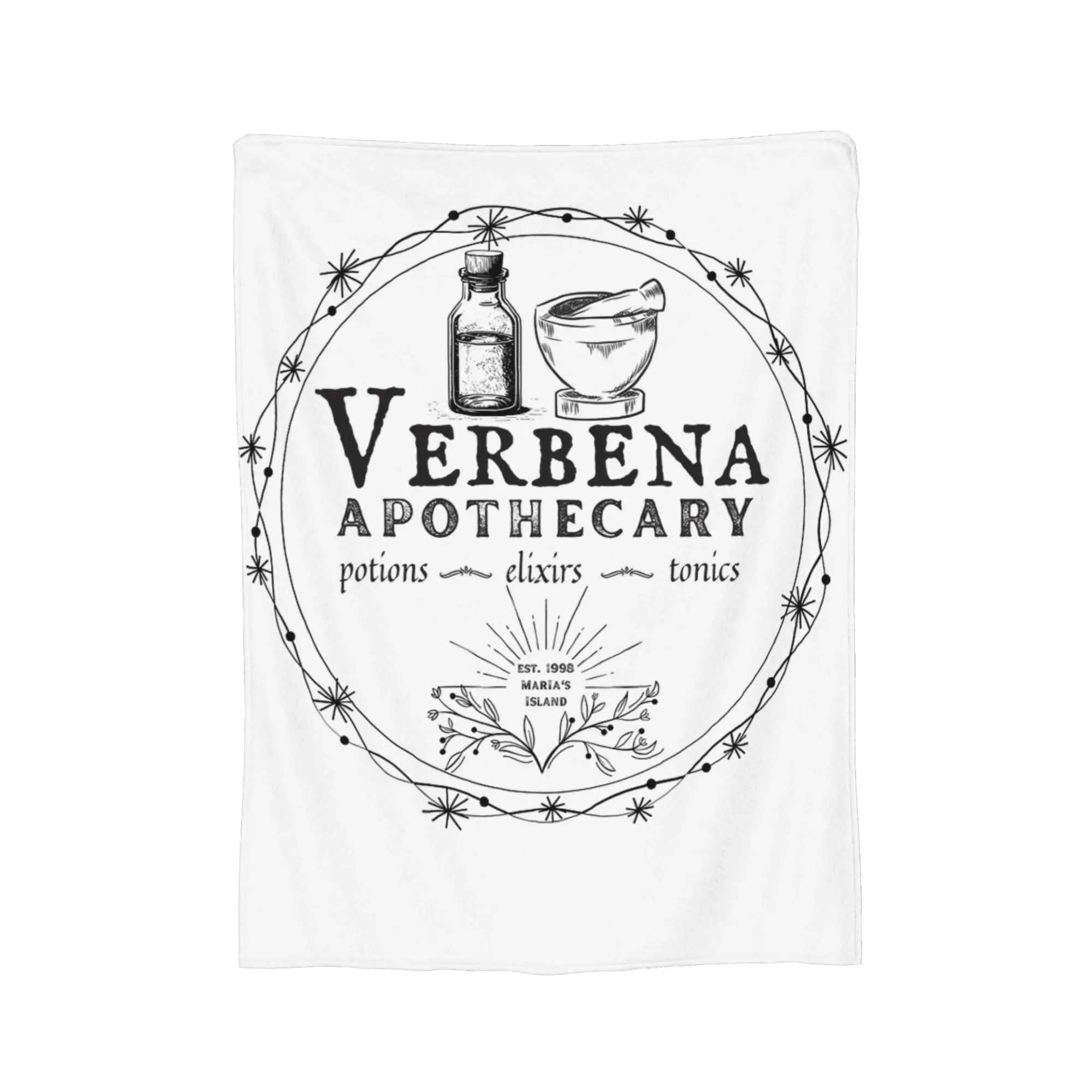 Practical Magic Verbena Apothecary Flannel Blankets  Awesome Throw Blanket for  Sofa Bedding Lounge 200x150cm Bedspread