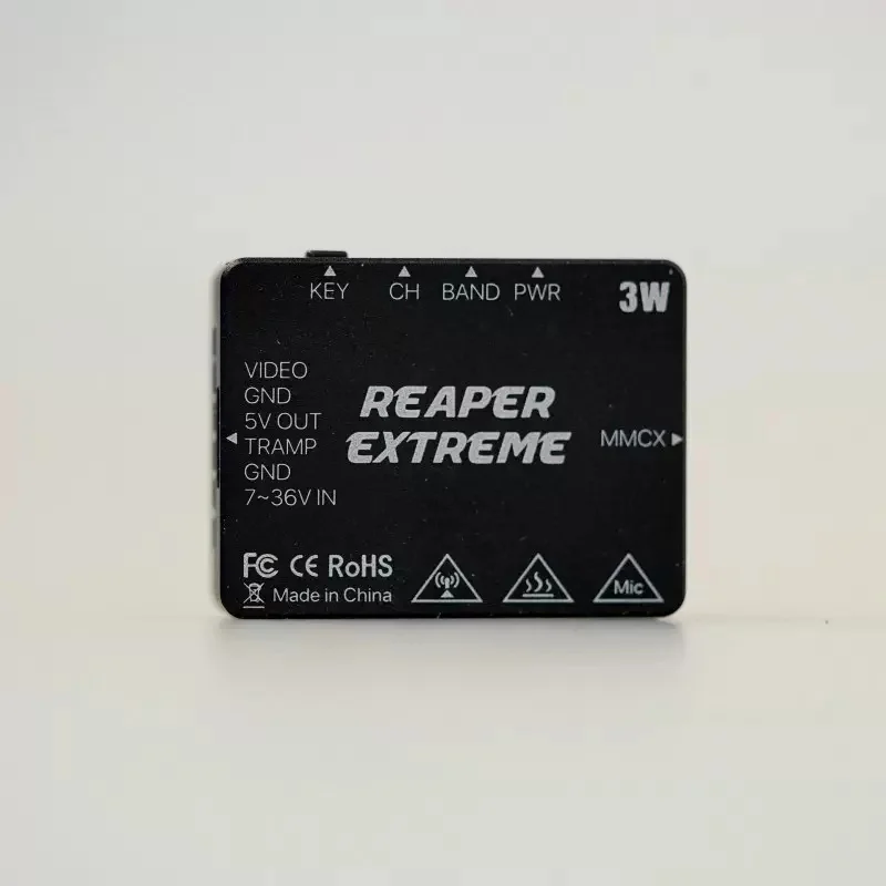 FOXEER Reaper Extreme 3W VTX 4.9-6G 80CH FPV Model Aircraft FPV Voyage DIY Parts