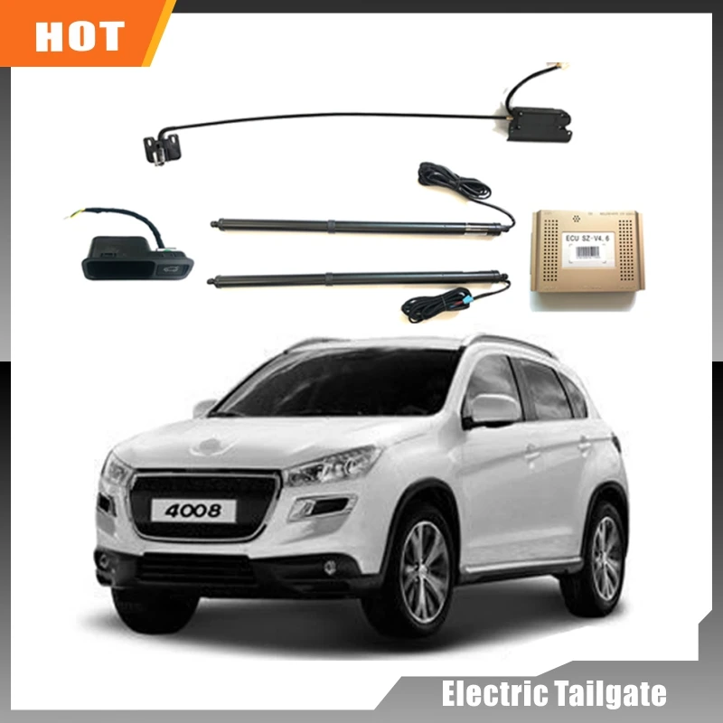 

Car Electric Tailgate Modified Auto Tailgate Intelligent Power Operated Trunk Automatic Lifting Door For Peugeot 4008 2017-2022