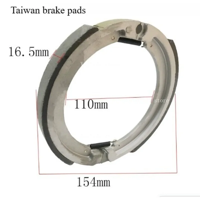

Suitable for Milling Machine Accessories, Brake Pads Brake Ring Handle Parts 2# 3# 4#