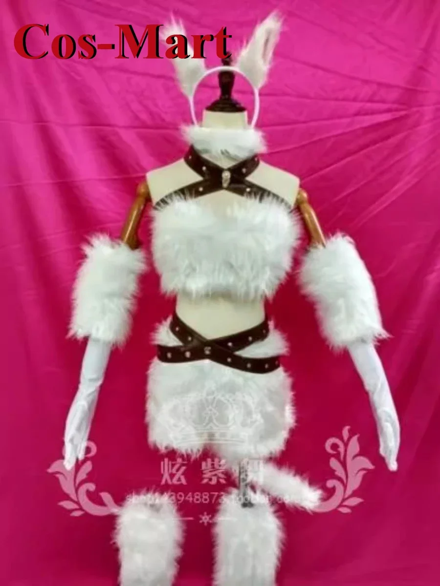 CosplayCos-Mart juego Katarina Du Couteau/la hoja siniestra disfraz Cosplay noche gato fiesta ropa de juego de rol Anime mujer Dr