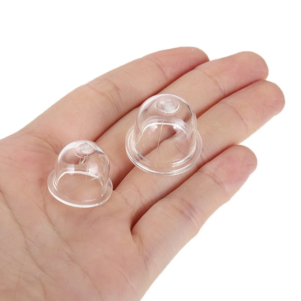 Primer de combustível lâmpadas trimmer hedge primer plástico profissional lâmpadas serras para substituição do ventilador transparente