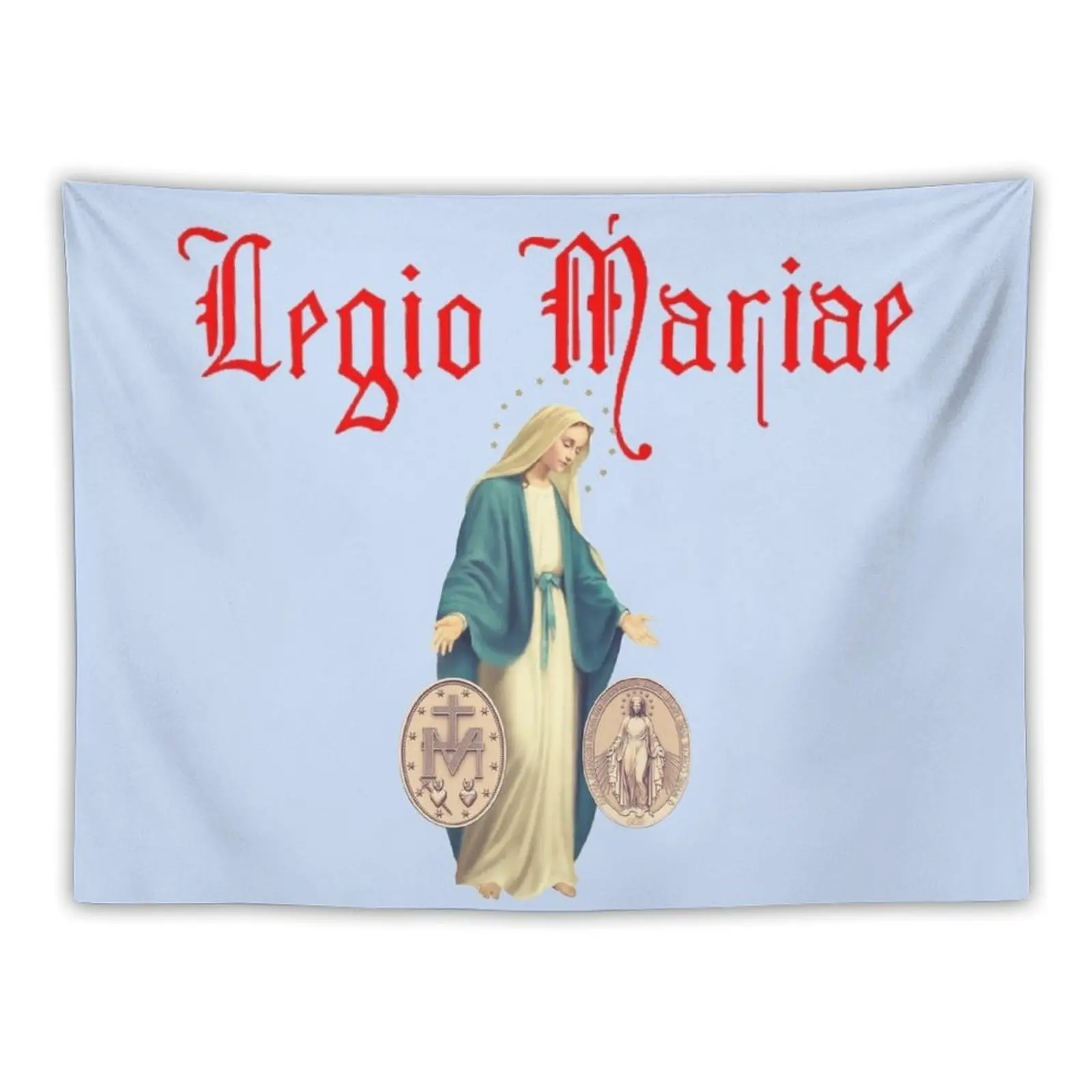 

Legion of Mary Marijina Legija Legio Mariae Tapestry Outdoor Decor Decorations For Room Tapestry