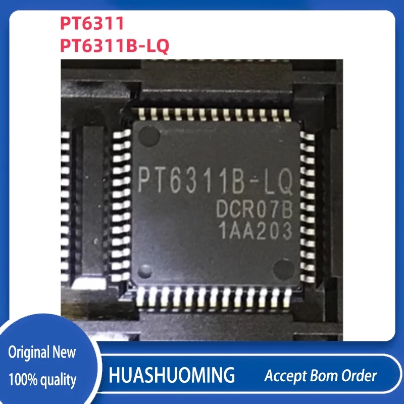 10Pcs/Lot  UPD78F0123H UPD78F0123 UPD78F  PT6311    PT6311B-LQ  PT6311B   TQFP52