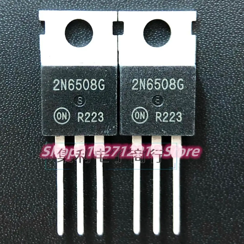 5PCS-10PCS  2N6508G 2N6508   TO-220 25A 600V Imported NEW Original  Fast Shipping