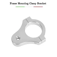 Amortiguador de dirección de motocicleta, marco de horquilla, soporte de abrazadera de montaje, apto para accesorios de aluminio universales, 31mm-60mm