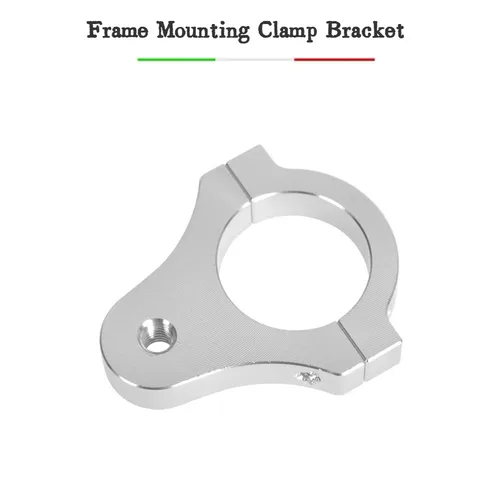 Imagen 1 del producto Amortiguador de dirección de motocicleta, marco de horquilla, soporte de abrazadera de montaje, apto para accesorios de aluminio universales, 31mm-60mm