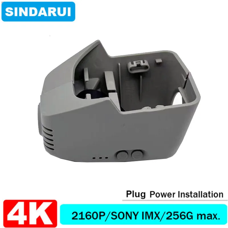 

4K 2160P Plug and Play Easy Installation Car DVR Wifi Dashcam Dual Lens For Volkswagen Tiguan L TAYRON 2019 2020 2021/Super 2021