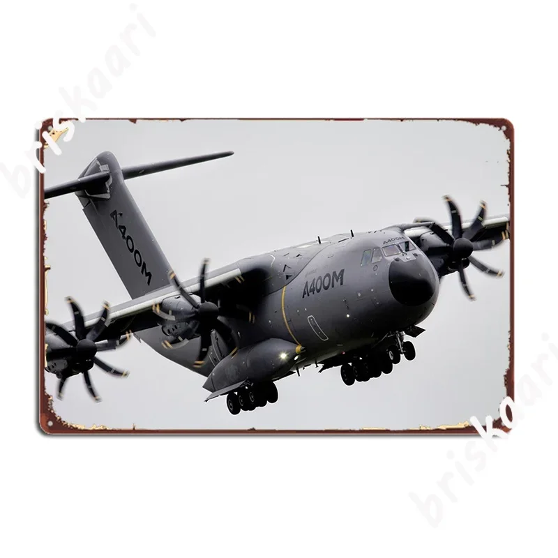 Airbus A400m Poster Metal Plaque Painting Décor Design Club Bar Club Party Tin Sign Posters