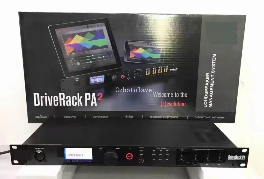 Professional Digital Audio Processor DriveRack PA/260 2 Input 6 Output PA2 3Input 6 Output  Compatible Original Software