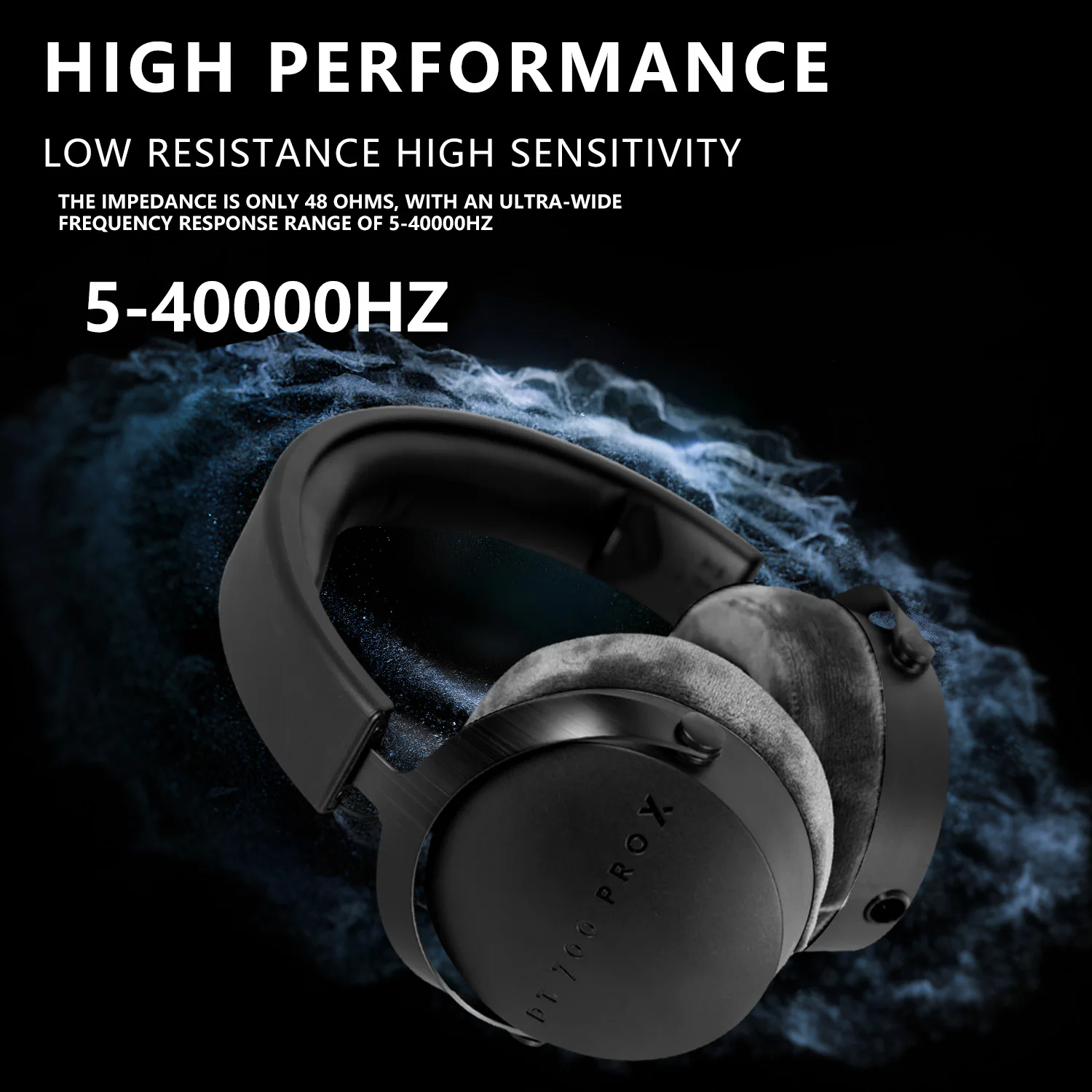 سماعات مراقبة DT700 PRO X الاحترافية HIFI، مغلقة الظهر، 48 أوم، مقاس مريح، مثالية لإنتاج الموسيقى