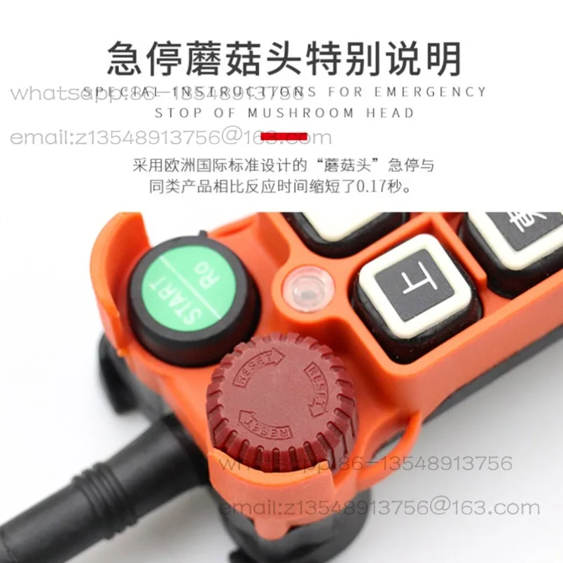 Genuine, Industrial Driving Remote Control F21-4s Crane Electric Hoist Crane Air Crane Spot