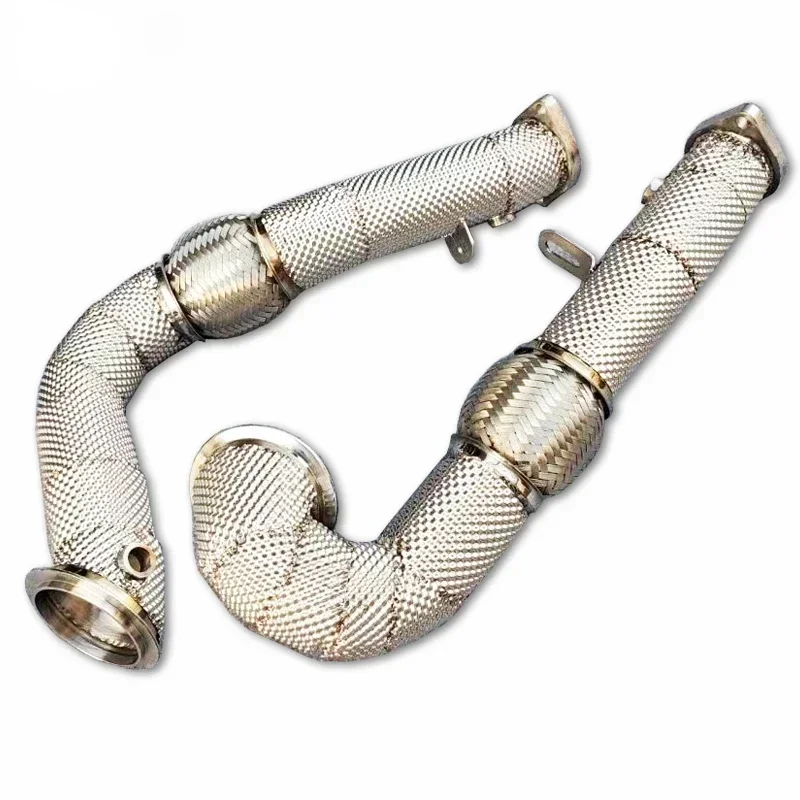 

catless downpipe For BMW TH7 730/740 N54 3.0T F02 2009-2015 stainless steel exhaust pipes automotive car exhaust system