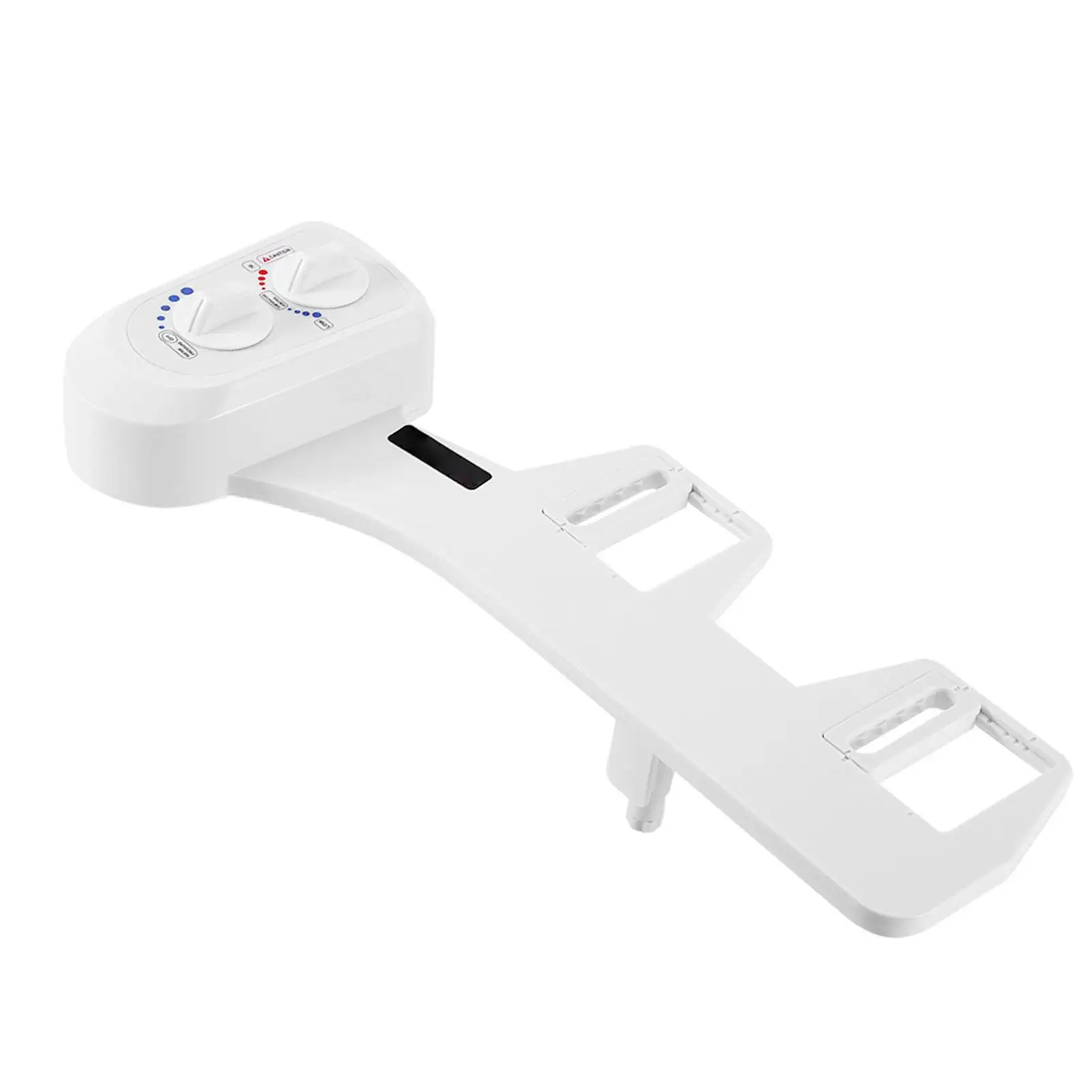 Self-Cleaning Single Nozzle Bidet Toilet Attachment with Double Knob - Non-Electric, Hygienic Solution for Home Use