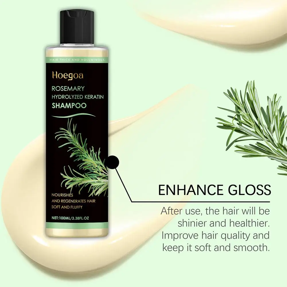 

Fragrance Hair Serum 100ml Rosemary Extract Hydrolyzed Keratin Improve Hair Quality Healthier Shinier Hair Care