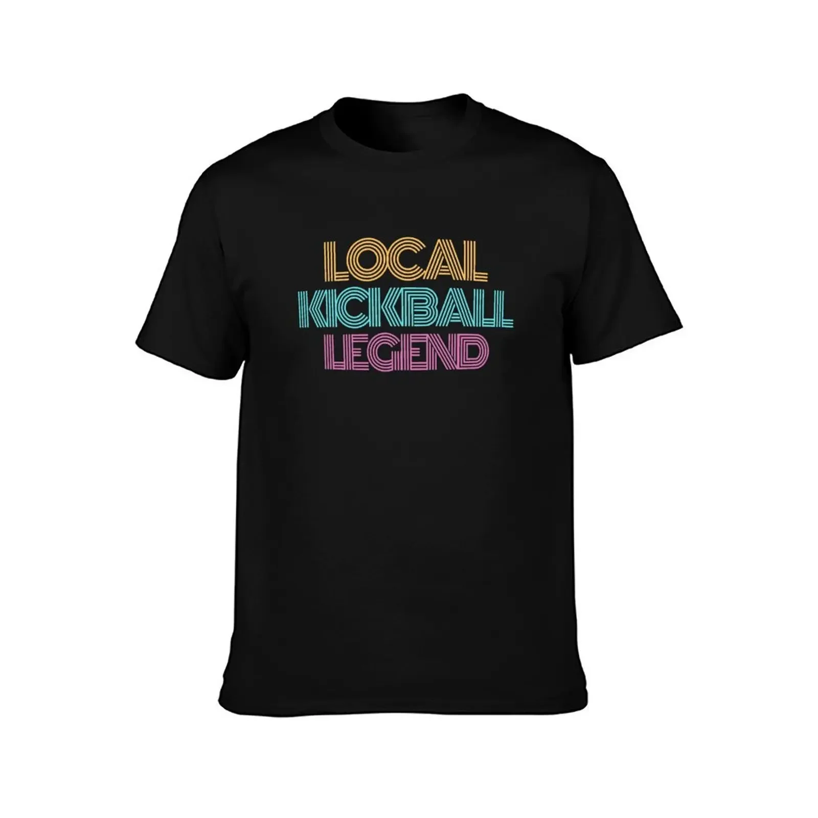 Local Kickball Legend T-Shirt oversized korean fashion plus size tops clothing for men