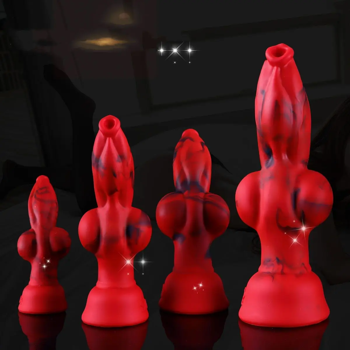 Huge Dog Dildo Soft Silicone Big Dog Knot Penis 4 Size Dragon Dick Xxl Dildos Sexmachine Sexy Adult Produts Sex Shop Sex Toy 18