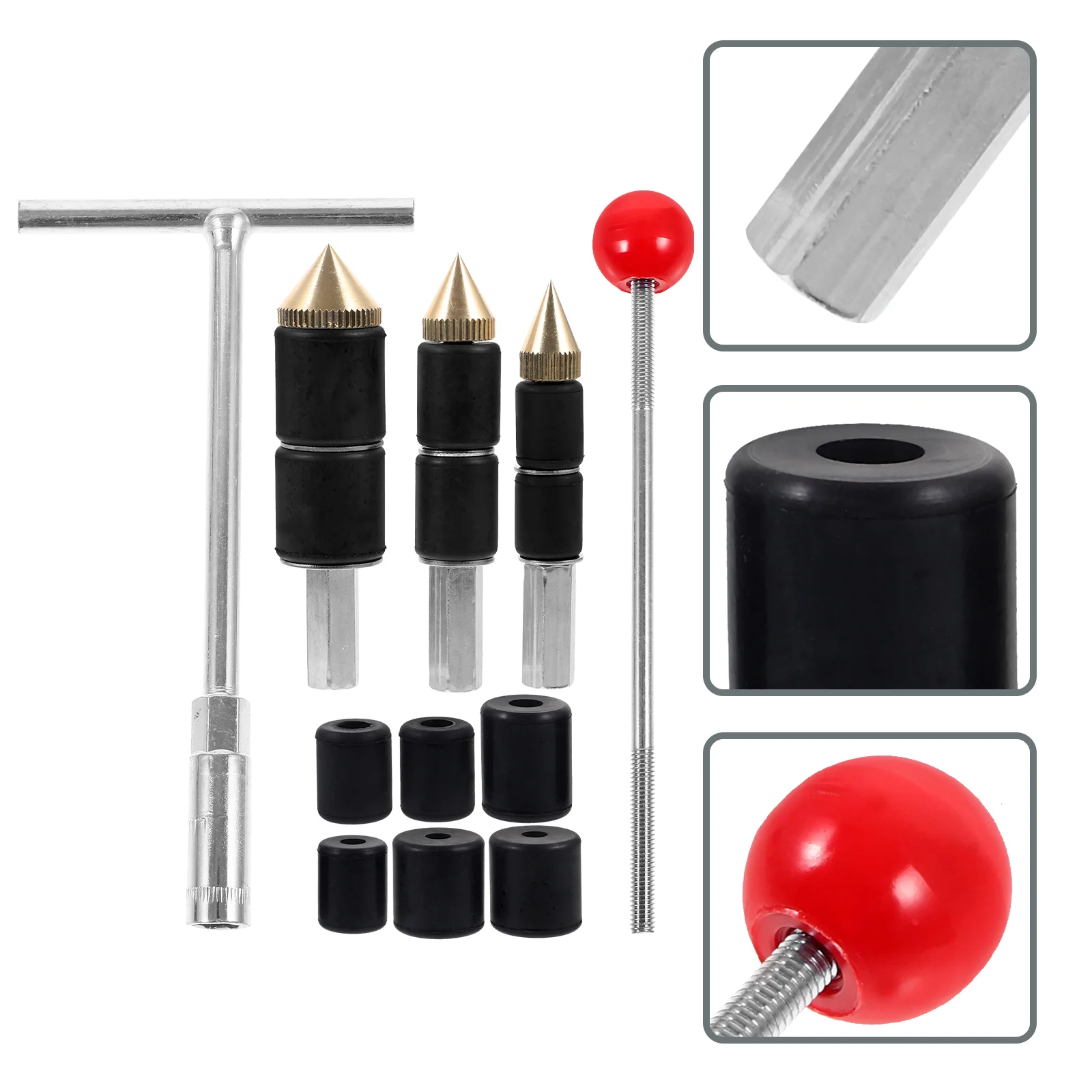 

Water Pipe Stop Tool Plumber Tools Plumbing for Hot-melt Needles Wrench Pin Copper Rubber Pier