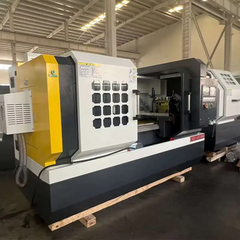 China Metal High Precision CK6150 Hine Fanuc System Flat Bed CNC Lathe