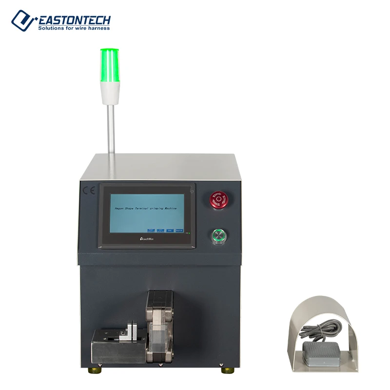 EW-50C-1 Cable Lugs Machine Hexagonal 2.5-35 Mm2 Cable Lug Wire Terminal Crimping Equipment for Cable Manufacturing
