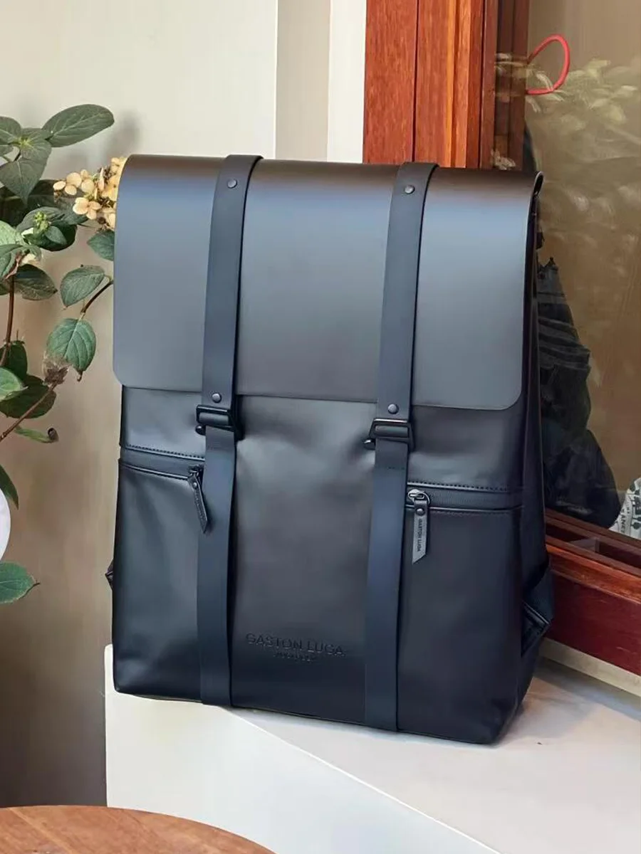 Gaston Luga Large Capaci Waterproof Cuter Bag Bapa for Commuting And Traveling Student Book Bag Briti Sle Soft H...