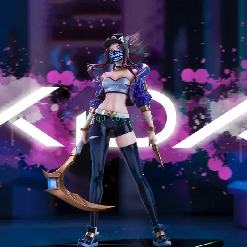 APEX INNOVATION K/DA Akali The Rogue Assassin figura de PVC modelo coleccionable estatuilla genuina