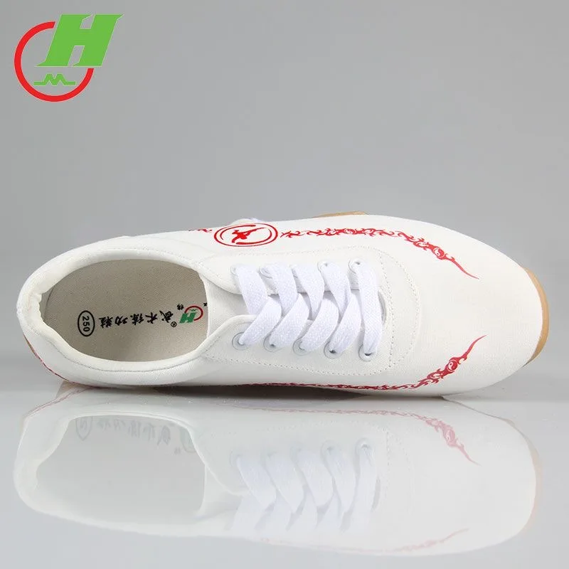 أحذية فنون الدفاع عن النفس المهنية للجنسين أسود أبيض تاي تشي أحذية رجل إمرأة الكونغفو حذاء الصباح ممارسة فنون الدفاع عن النفس الأحذية #5