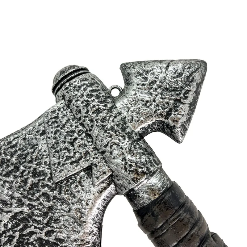 Hacha pirata de 46m/18,11 pulgadas, plástico, periféricos de animé, modelo de accesorios, suministros para fiesta de Halloween, juguetes coleccionables para exhibición de escritorio