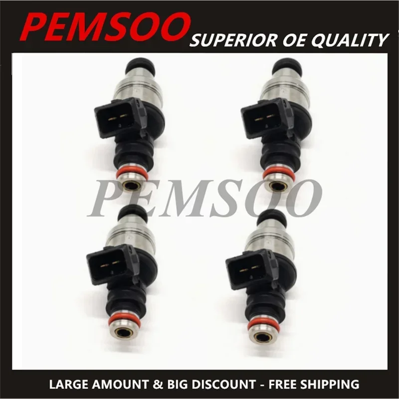 4PCS High Quality INP-018 INP 018 MD186379 INP018 MDL450 Fuel Injector Nozzle For MITSUBISHI ECLIPSE TURBO 90-99 New